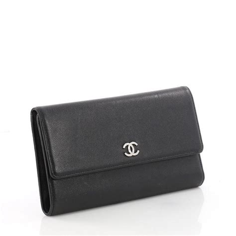 Chanel Trifold Caviar Wallet 